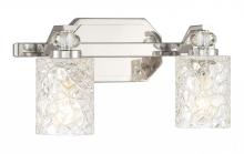  2612-77 - Crystal Kay 2 Light Bath Vanity