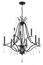  4449-66A - Laurel Estate - 9 Light Chandelier