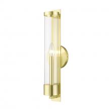  10142-12 - 1 Light Satin Brass Tall ADA Single Sconce