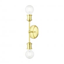  14422-12 - 2 Light Satin Brass ADA Vanity Sconce