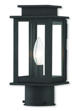  20201-04 - 1 Light Black Outdoor Post Lantern