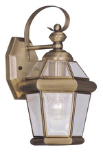  2061-01 - 1 Light AB Outdoor Wall Lantern