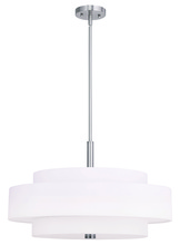  50875-91 - 5 Light Brushed Nickel Pendant