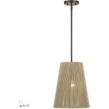 Livex Lighting 53159-92 - 1 Light English Bronze Pendant