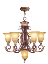  8555-63 - 6 Light VBZ Chandelier