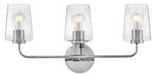 Lark 853453CM-CL - Medium Three Light Vanity