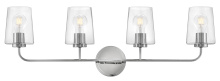 Lark 853454CM-CL - Large Four Light Vanity