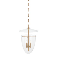 Troy Orange F4414-PBR - TULLY LANTERN
