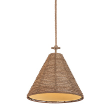 Troy Orange F6020-PBR - Redwood Pendant