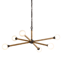 Troy Orange F7256-BRZ - Nomad Chandelier