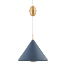 Troy Orange F7618-PBR/SBL - FONTANA Pendant