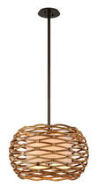 Troy Orange F6747-TBZ - Balboa Chandelier