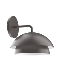 Montclair Light Works SCJX445-G15-57 - 10" Nest Wall Sconce with Glass Globe