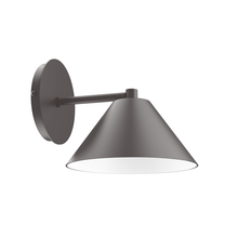 Montclair Light Works SCK421-57-L10 - 8" Pinnacle LED Wall Sconce