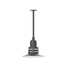 Montclair Light Works STA148-57-H36-G07 - Atomic 12" pendant, stem mount