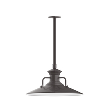 Montclair Light Works STB143-57-T36-G06 - Homestead 18" pendant, stem mount