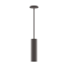 Montclair Light Works STG426-57-L10 - 3.5" x 12" Beam LED Stem Hung Pendant