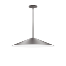 Montclair Light Works STG429-57-L10 - 24" Vessel LED Stem Hung Pendant