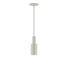 Montclair Light Works STGX450-38 - 3.5" Spark Stem Hung Pendant, Silk Gray
