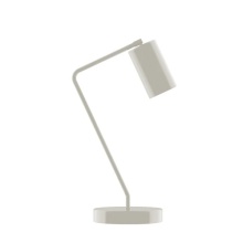 Montclair Light Works TLD425-38 - 21.5" J-Series Table Lamp, Silk Gray