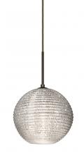  1JT-4616GL-LED-BR - Besa Kristall 8 Pendant Bronze Glitter 1x9W LED