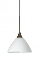 Besa Lighting 1XC-174307-BR - Besa Pendant Domi Bronze White 1x50W Halogen