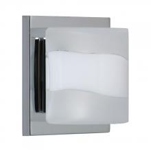  1WS-787399-CR - Besa Wall Paolo Chrome Opal Frost 1x50W G9