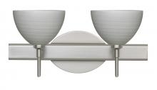  2SW-4679TN-SN - Besa Wall Brella Satin Nickel Titan 2x40W G9