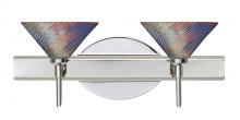  2SW-550493-LED-CR - Besa Wall Swirl Chrome Dicro Swirl 2x5W LED