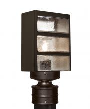  351399-POST - Costaluz, 3513 Series Wall Sconce, Black/Smoke Bubble,  Finish, 1x75W Incandescent