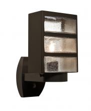  351399-WALL - Costaluz, 3513 Series Wall Sconce, Bronze/Smoke Bubble,  Finish, 1x75W Incandescent