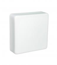  888407-LED - Besa Wall Geo 9 Opal Matte 1x8W LED