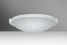  9681ST-WH - Besa Ceiling Trio 16 White Stucco 2x100W Medium Base