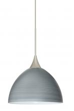 Besa Lighting RXP-4679TN-SN - Besa Pendant Brella Satin Nickel Titan 1x50W Halogen