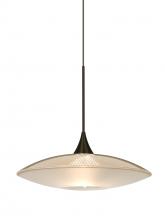  RXP-6294GD-BR - Besa Pendant Spazio Bronze Gold/Frost 1x50W Halogen