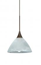  XP-174352-BR - Besa Pendant Domi Bronze Marble 1x50W Halogen