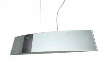  LS4-4455MR-LED-PN - Besa Pendant Silhouette 36 Polished Nickel Mirror/Frost 4x5W LED