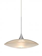  RXP-6294GD-SN - Besa Pendant Spazio Satin Nickel Gold/Frost 1x50W Halogen