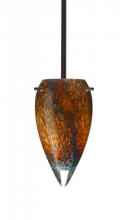  1TT-4125CE-BR - Besa Juli Stem Pendant Bronze Ceylon 1x100W Medium Base