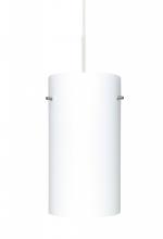  1VC-412007-LED-WH - Besa Tondo 12 LED Pendant Opal Matte White 1x10W GU24 LED