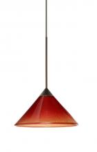  X-117681-BR - Besa Pendant For Multiport Canopy Kona Bronze Sunset 1x50W Halogen