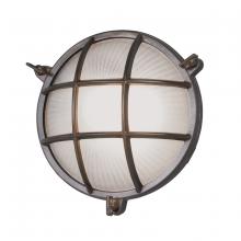  1102-BR-FR - Mariner Round Outdoor Wall Light