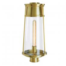  1247-SB-CL - Cone Outdoor Post Lantern Light