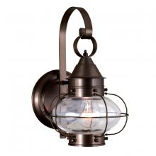  1323-BR-CL - Cottage Onion Outdoor Wall Light