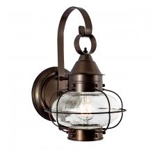  1323-BR-SE - Cottage Onion Outdoor Wall Light