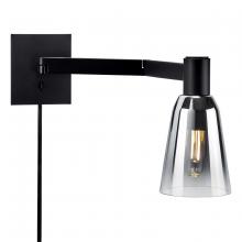  8478-MB-BC - Audrey Swing Arm Wall Light - Matte Black