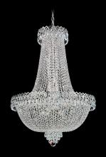  2626-40O - Camelot 22 Light 120V Pendant in Polished Silver with Optic Crystal