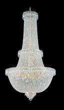  2642-40O - Camelot 57 Light 120V Pendant in Polished Silver with Optic Crystal