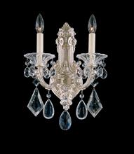  5070-22R - La Scala 2 Light 120V Wall Sconce in Heirloom Gold with Clear Radiance Crystal