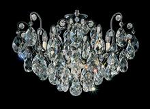  3785-22 - Renaissance 8 Light 120V Semi-Flush Mount in Heirloom Gold with Clear Heritage Handcut Crystal